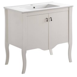 Skrinka pod umývadlo, 79cm, biela, ELISABETH 821