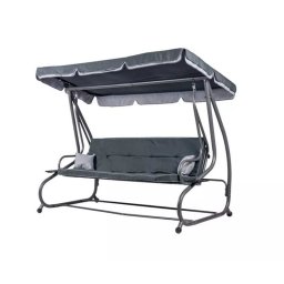 Záhradná hojdačka, sivá, MRP BERENIKA