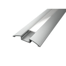 LED Solution Nástenný profil pre LED pásiky N4 Vyberte variantu a dĺžku: Profil + Nacvakávacie opálový difúzor 1m