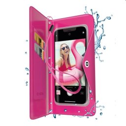 Univerzálne puzdro SBS Splash-resistant pre smartfóny do 6,8'', ružová TEWATERWALP