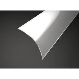 LED Solution Difúzor pre rohový profil R1 Vyberte variantu a dĺžku: Guľatý opálový difúzor 2m 091132