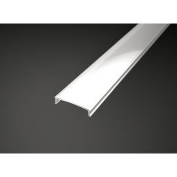 LED Solution Nacvakávacie difúzor pre profil V4, V16, V17, V21, V26 Vyberte variantu a dĺžku: Priehľadný difúzor 1m 09101