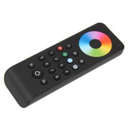 T-LED DimLED diaľkový ovládač RGBW čierny Kanály: 8 kanálů 069206