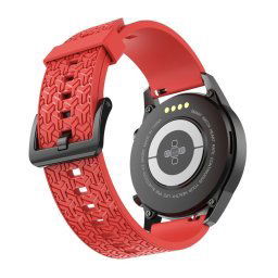 Hurtel Strap Y remienok pre hodinky Samsung Galaxy Watch 46mm, červený