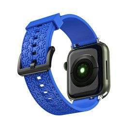 Hurtel Strap Y remienok pre hodinky Apple Watch 7 / SE (41/40/38mm), modrý