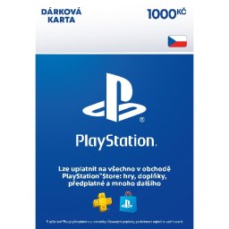PlayStation Store - darčekový poukaz 1000 Kč
