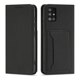 MG Magnet Card knižkové kožené puzdro na Samsung Galaxy A13 5G, čierne