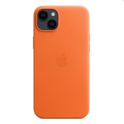 Apple iPhone 14 Plus Leather Case with MagSafe - Orange MPPF3ZMA