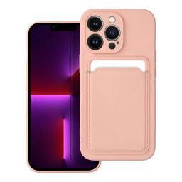 Forcell Card Case obal, iPhone 14 Pro, ružový