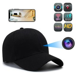 Šiltovka s kamerou FULL HD + WIFI ovládanie cez smartphone App (iOS / Android)