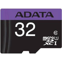 ADATA Premier microSDHC 32GB UHS-I U1 + adapter AUSDH32GUICL10-RA1