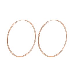 Olivie Strieborné 5cm KRUHY ROSE 7091