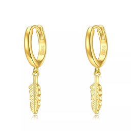 Olivie Strieborné náušnice PIERKA GOLD 7110