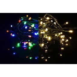 Vianočná reťaz - 29,9 m, 300 LED, 9 blikajúcich funkcií
