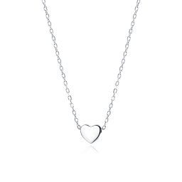 Olivie Strieborný choker SRDIEČKO 7035