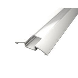 LED Solution Nástenný profil pre LED pásiky N4 biely Vyberte variantu a dĺžku: Profil + Nacvakávacie opálový difúzor 2m