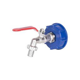 Sada Strend Pro, ventil 3/4" (Zn redukcia 1") + plastová redukcia 60 mm + výpust 1/2" , na IBC nádrž