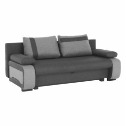 Kondela Pohovka, rozkladacia, látka tmavosivá, svetlosivá, BOLIVIA