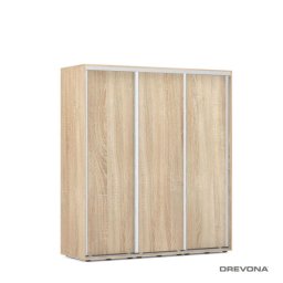 Drevona, Skriňa, 180cm, korpus, viac farieb, REA TULSA 180/200
