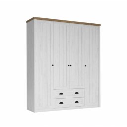 Skriňa, 171cm, kombinovaná, sosna andersen, lefkas ciemny, PROVANCE S4D