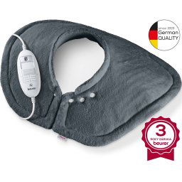 Beurer HK 54 grey Vyhrievacia poduška na ramená a krk (Beurer HK 54 grey + 3 roky záruka ZADARMO)