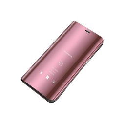 Hurtel Clear view ružové púzdro na telefon Huawei P Smart 2020