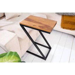 LuxD Dizajnový odkladací stolík Marconi 30 cm Sheesham