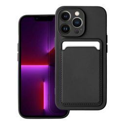 Forcell Card Case obal, iPhone 14 Pro Max, čierny