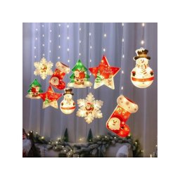 Svetelný vianočný záves USB 100 LED 2,5 m