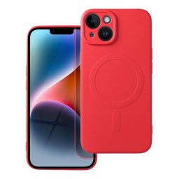 Part Obal Silicone Mag Cover, iPhone 14 Plus, červený