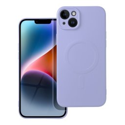 Part Obal Silicone Mag Cover, iPhone 14 Plus, fialový
