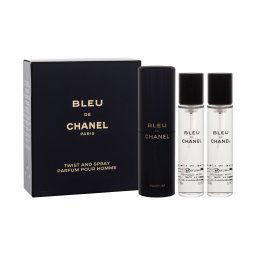 Chanel Bleu de Chanel, Parfum 3x20ml, Twist and Spray