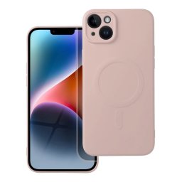 Part Obal Silicone Mag Cover, iPhone 14 Plus, ružový