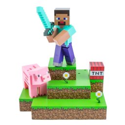 Light Minecraft Steve Diorama Figural 30 cm 5055964785420