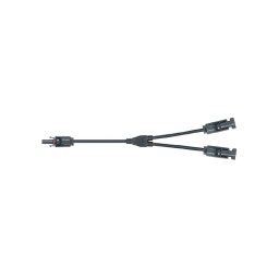 Kábel TIPA MC4 rozbočenie 1x zdierka/ 2x konektor 30cm