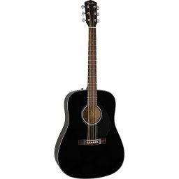 Akustická gitara CD-60S Dread Black Wn Fender
