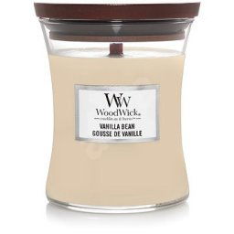 WoodWick Vanilla Bean, Vonná Sviečka 275g