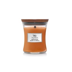 WoodWick Pumpkin Praline, Vonná Sviečka 275g