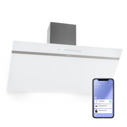 Klarstein Ava 90 Smart, digestor, 90 cm, nástenný, WiFi, A++, 585 m³/h, dotykový displej