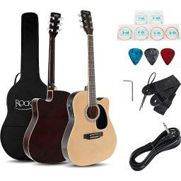 Elektro-akustická gitara WSD-8CE-NT Slim Line set Rocktile