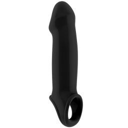 Penis Sleeve with Extension Black - SONO 17