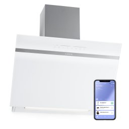 Klarstein Ava 60 Smart, digestor, 60cm, nástenný, WiFi, A++, 585 m³/h, dotykový displej