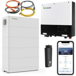 Growatt hybridný menič 3F 10 kW + 10,24 kWh batéria