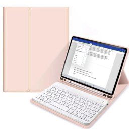 Tech-Protect SC Pen puzdro s klávesnicou na iPad 10.9'' 2022 / 11'' 11gen 2025, ružové (TEC927663)