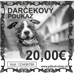 Darčeková poukážka 20€