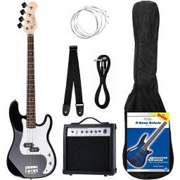 Elektrická basgitara Groover's Pack PB Electric Bass Black Rocktile