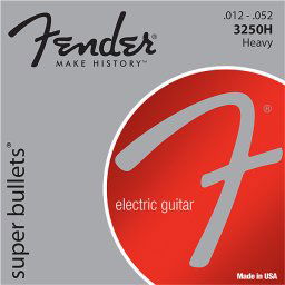 Struny na elektrickú gitaru 12-52 3250 Super Bullets Nickel Plated Fender