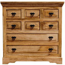 indickynabytok.sk - Komoda Guru 90x90x45 indický masív mango