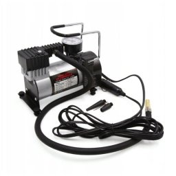 Kompresor 12V kovový + 3x nadstavec max 10Bar 35l/min
