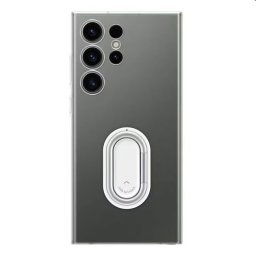 Zadný kryt Clear Gadget pre Samsung Galaxy S23 Ultra, transparentná (s odnímateľným úchytom) EF-XS918CTEGWW
